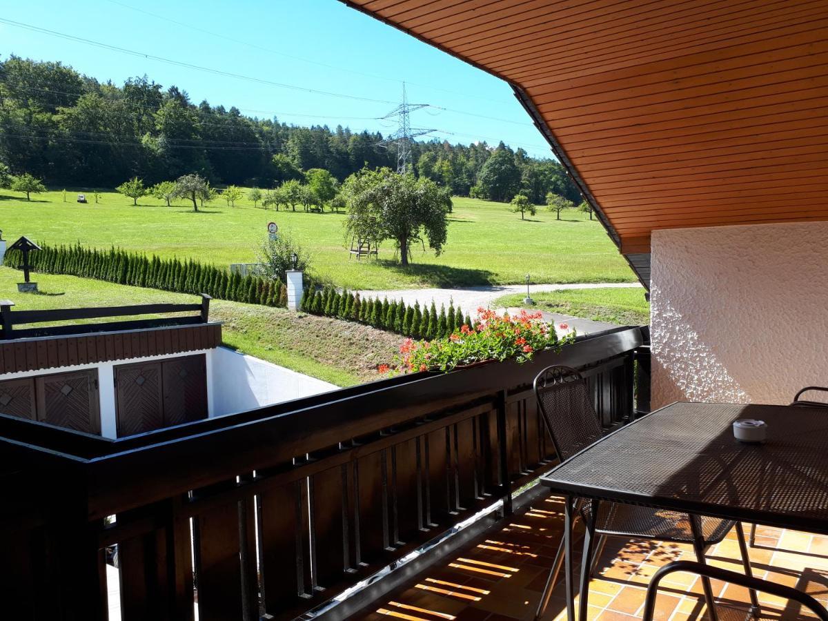 Hotel - Gasthof Spessarttor & Hotel Bergwiesen - Zimmer Mit Balkon Lohr Buitenkant foto